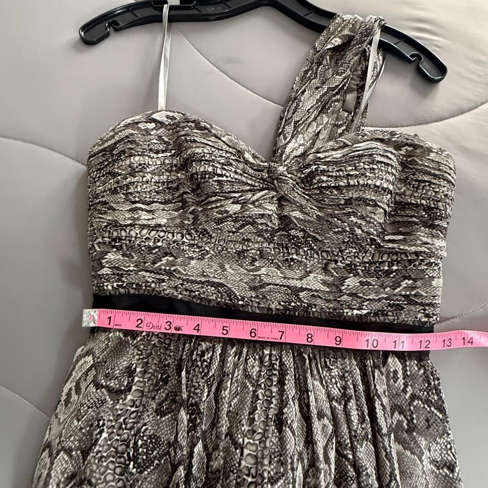 Bcbgmaxazria Women's Grey and Black Formal-dresses